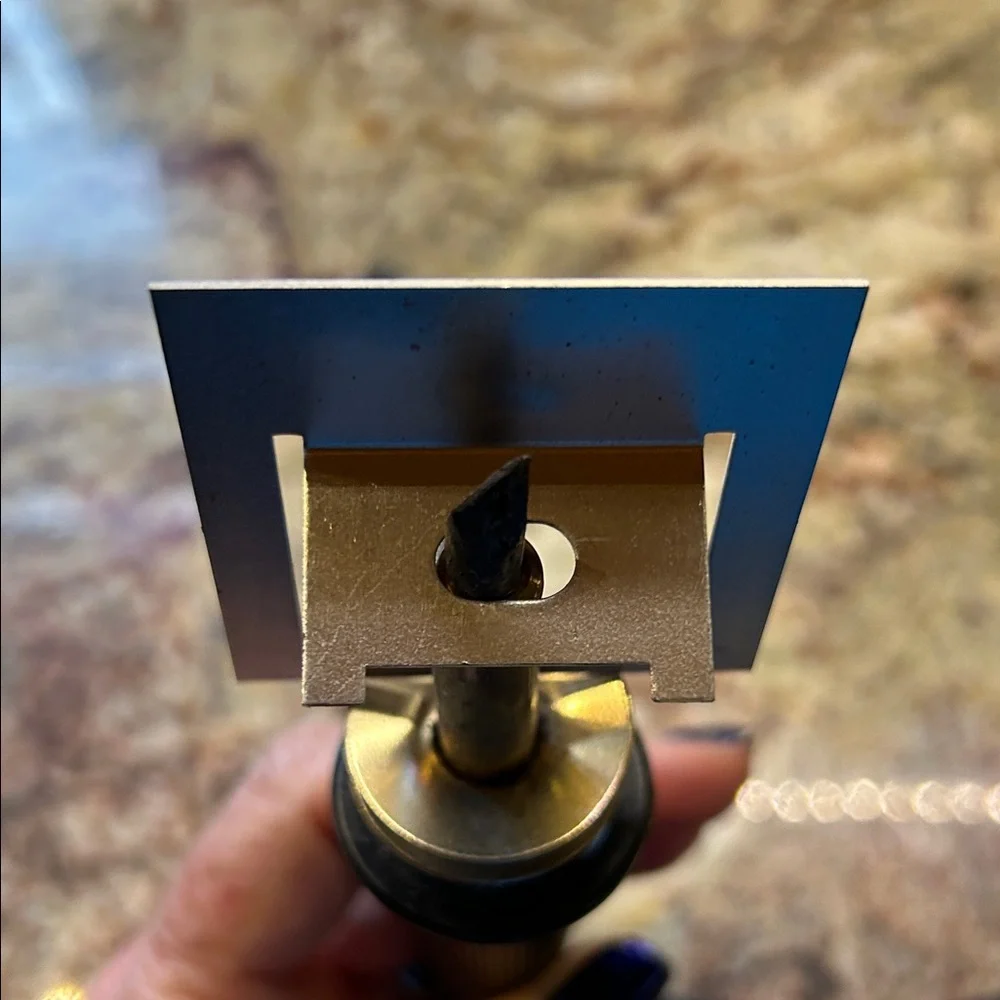 Wood Burning Tool with Safety Rest.Used, but works perfectly for writing on wood - Picture 3 of 7